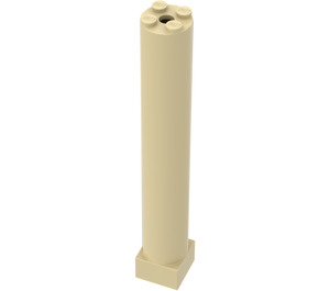 LEGO Tan Support 2 x 2 x 11 Solid Pillar Base (6168 / 75347)