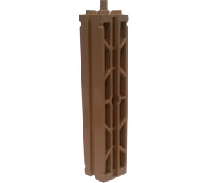 LEGO Tan Support 2 x 2 x 8 with Grooves on Two Sides (30646)