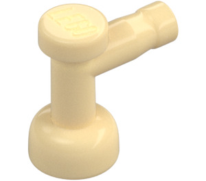 LEGO Beige Tap 1 x 1 uden hul for enden (4599)