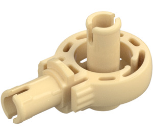 LEGO Tan Technic Click Rotation Bushing with Two Pins (47455)