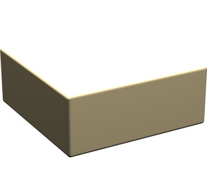 LEGO Tan Tile 1 x 1 without Groove