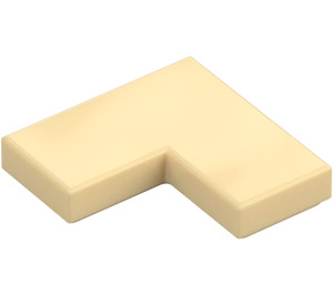 LEGO Beige Tile 2 x 2 Hjørne (14719)