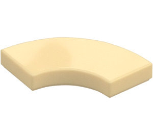 LEGO Tan Tile 2 x 2 Curved Corner (27925)