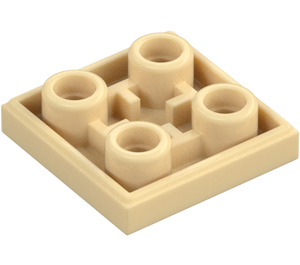 LEGO Tan Tile 2 x 2 Inverted (11203)