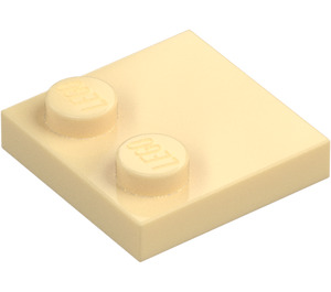 LEGO Beige Fliese 2 x 2 mit Noppen auf Kante (33909)