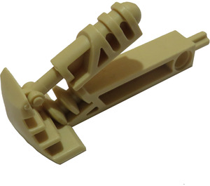 LEGO Tan Toa Foot Wedge 3 x 7 x 3 (32560)