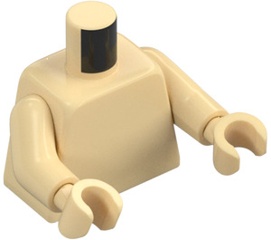 LEGO Tan Torso with Arms and Hands (73403 / 76382)