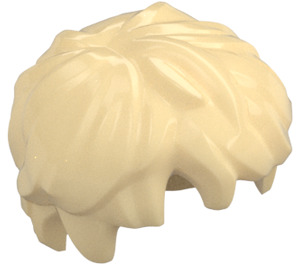 LEGO Beige Zerzaust Kurz Messy Haar (36762)