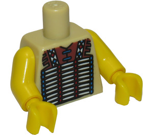 LEGO Beige Tribal Chief Torso (973 / 88585)