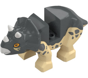 LEGO Tostado Triceratops Bebé con Gris (106407)