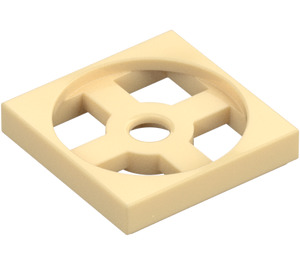 LEGO Tan Turntable 2 x 2 Plate Base (3680)