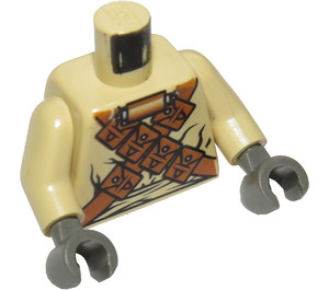 LEGO bronzer Tusken Raider Torse (973 / 73403)