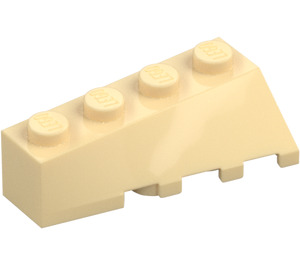 LEGO Beige Kile 2 x 4 Sloped Venstre (43721)