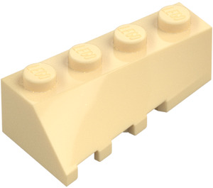 LEGO Tan Wedge 2 x 4 Sloped Right (43720)