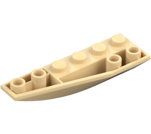 LEGO Brungul Kil 2 x 6 Dubbel Omvänd Vänster (41765)