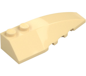 LEGO Beige Cuneo 2 x 6 Doppio Destra (5711 / 41747)