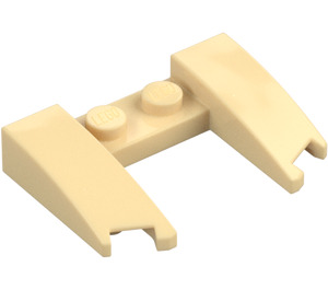 LEGO Beige Cuneo 3 x 4 x 0.7 con Ritaglio (11291 / 31584)