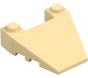 LEGO Tan Wedge 4 x 4 with Stud Notches (93348)