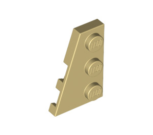 LEGO Tan Wedge Plate 2 x 3 Wing Left (43723)