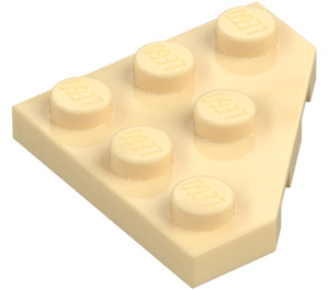 LEGO Opalenizna Klin Talerz 3 x 3 Narożnik (2450)