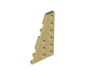 LEGO Tan Wedge Plate 3 x 6 Wing Left (54384)