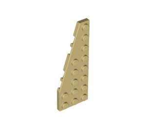 LEGO Tan Wedge Plate 3 x 8 Wing Left (50305)