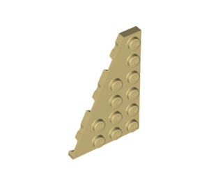 LEGO Beige Keil Platte 4 x 6 Flügel Links (48208)