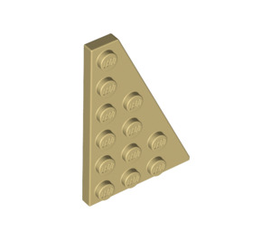 LEGO bronzer Coin assiette 4 x 6 Aile Droite (48205)