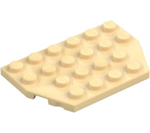 LEGO Beige Kile Plade 4 x 6 uden hjørner (32059 / 88165)