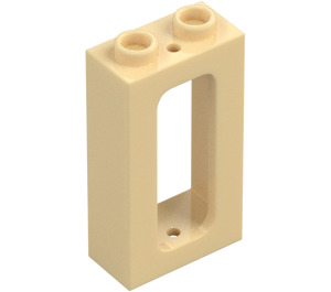 LEGO Tan Window Frame 1 x 2 x 3 (3233 / 4035)