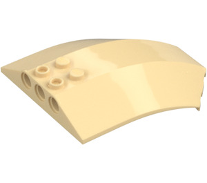 LEGO Tan Windscreen 6 x 8 x 2 Curved (40995 / 41751)