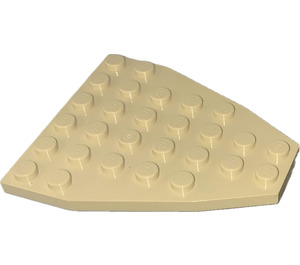 LEGO Beige Vinge 7 x 6 uden Knops Hakker (2625)