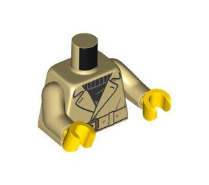 LEGO Tan Woman - Trenchcoat Minifig Torso (973 / 76382)