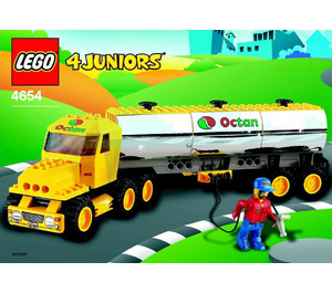 LEGO Tanker Truck Set 4654 Instructions