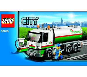 LEGO Tanker Truck 60016 Instructions