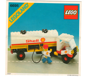 LEGO Tanker Truck Set 6695 Instructions
