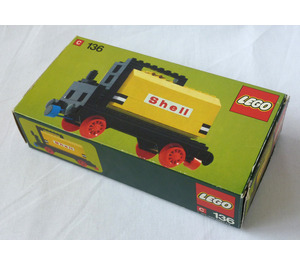 LEGO Tanker Wagon Set 136 Packaging
