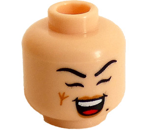 LEGO Tasha the Witch Queen Head (Safety Stud) (3274)