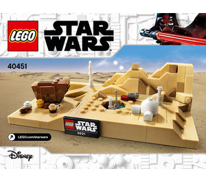 LEGO Tatooine Homestead Set 40451 Instructions