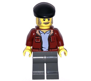 LEGO Taxi driver Minifigur