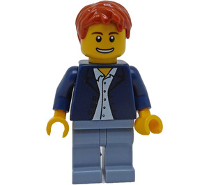 LEGO Taxi Sjåfør Minifigur