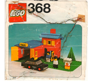 LEGO Taxi Garage 368 Instructions