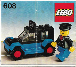 LEGO Taxi 608-2 Instruktioner