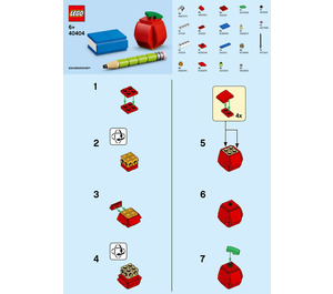 LEGO Teachers Jour 40404 Instructions