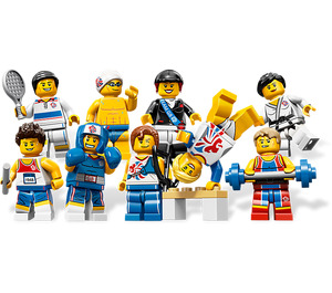 LEGO Team GB Olympic Minifigure - Random Bag Set 8909-0 Packaging