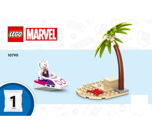 LEGO Team Spidey at Green Goblin's Lighthouse 10790 Instructions