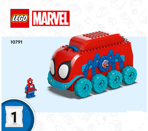 LEGO Team Spidey's Mobile Headquarters 10791 Instructions