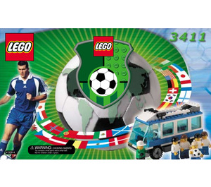 LEGO Team Transport Set 3411 Instructions