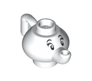 LEGO Teapot (Small) with Mrs Potts Face (23986 / 26715)