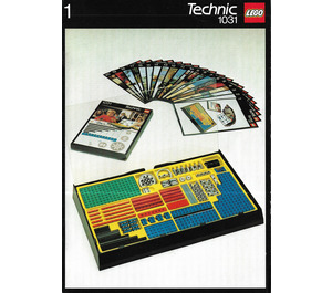 LEGO Technic Activity Booklet 1 - Parts Tray Organizer Card